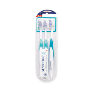 Sensodyne Zubní kartáček Advanced Clean Extra Soft 3ks (12/krt)