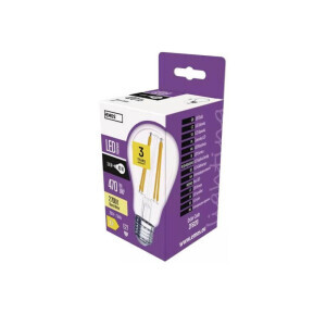 Emos Žárovka Led Filament A60 3.4W E27 WW (10/bal 20/krt)