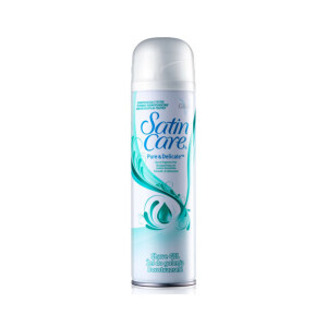 Satin Care 200ml Gel na holení CZ Pure&Delicate (6/bal)
