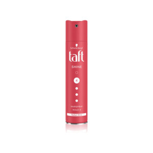 Taft 250ml Lak na vlasy CZ Shine 4 (10/krt)