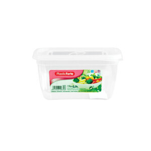 P.Forte Dóza plast Modern obdél.900ml Tran. (12/bal)
