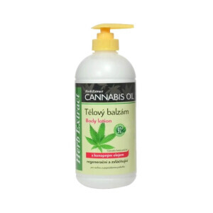 HerbE. Tělový balzám 500ml Cannabis Oil (6/bal)