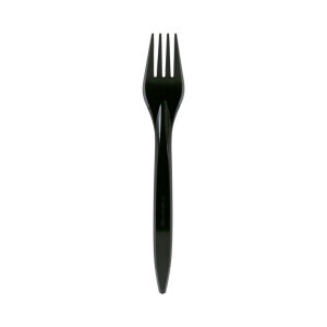 Vidlička plast PP 18cm/10ks Black (180/krt)
