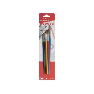 Concorde Štětec na VV 6ks kulaté Color (12/bal 240/krt)