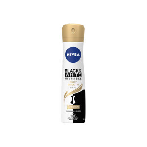 Nivea 150ml Spray F AP B&W Invisible Silky Smooth (6/bal 12/krt)
