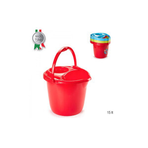 P.Forte Kbelík +ždímač 15l kulatý Color (6/bal)