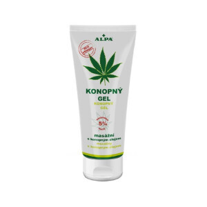 Alpa 100ml Masážní gel tuba Konopí (10/krt)