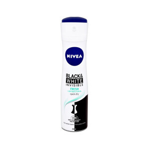 Nivea 150ml Spray F AP B&W Invisible Fresh (6/bal 12/krt)