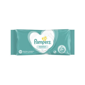 Pampers Vlh.ubrousky 52ks Sensitive (12/krt)