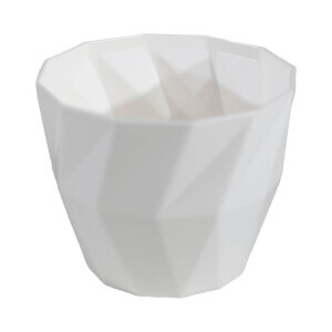 P.Forte Květináč Quartz 13cm Blanco Roto (12/bal)