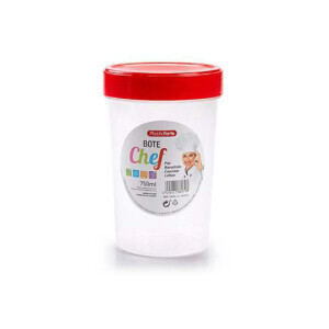 P.Forte Dóza plast Canister Chef 750ml Color (12/bal)