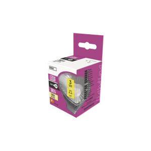 Emos Žárovka LED CLS MR16 4,5W GU5.3 WW (10/bal 60/krt)
