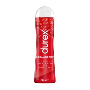 Durex Gel 50ml Strawberry (6/bal)