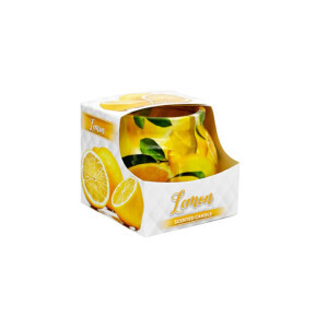 Admit Svíčka ve skle 85g Lemon (12/krt)