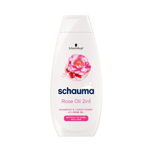 Schauma 400ml Šampon CZ F Rose Oil 2in1 Silk Comb (5/bal 20/krt)