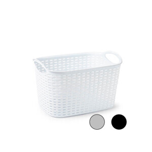 P.Forte Košík plast Rattan s uchem 6,4l (12/bal)
