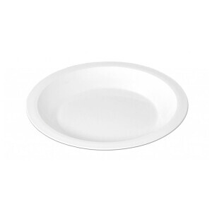 PP Talíř plast s okrajem mělký 24cm (20/krt)