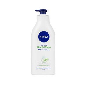 Nivea 625ml Těl.mléko XL Aloe s pumpou (12/krt)