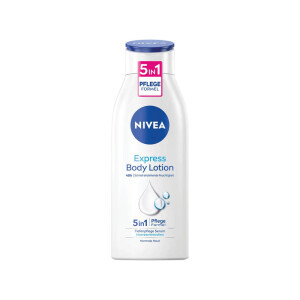 Nivea 400ml Těl.mléko Express normální pleť (12/krt)