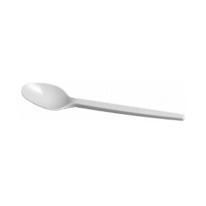 Lžíce plast PP 18cm/10ks White (130/krt)