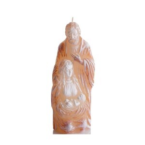 Bartek Svíčka Christmas Holly Family 155 Ivory&Brown (6/krt)