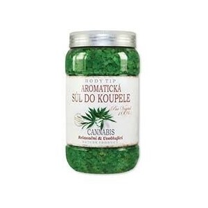 BodyTip Koupelová sůl 1,2kg Cannabis (6/bal)