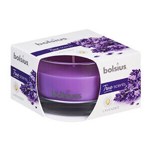 Bolsius Svíčka ve skle 50/80mm True Scents Lavender (6/krt)