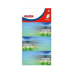Herlitz Samolepky na sešity 9ks 8,5x16cm(10/bal 1400/krt)
