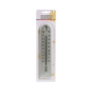 Teploměr plastový Silver 20cm (12/bal 480/krt)