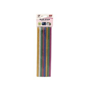 Tyčinky tavné s glitry 20*0,7cm/8ks (12/bal 288/krt)