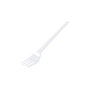 Vidlička plast PP 18cm/50ks White (40/krt)