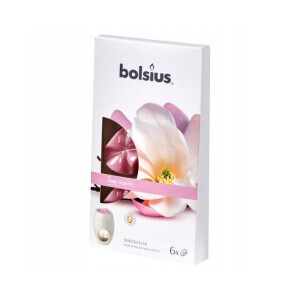 Bolsius Svíčka Waxmelts 6ks True Scents Magnolia (8/krt) 