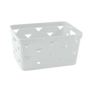 Košík plast troj. 34*25*18cm (48/krt)
