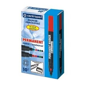 Centropen Značkovač 8510 Black (10/bal 200/krt)
