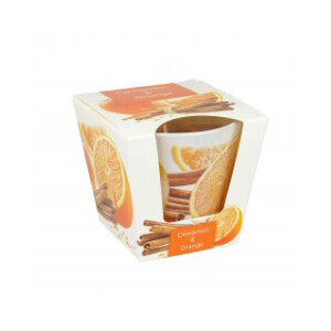 Bartek 115g Svíčka ve skle Cinnamon&Orange/Pomegranate (12/krt)