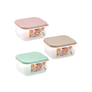 P.Forte Dóza plast Bento Combi čtver. 700Ml VRM (12/bal)