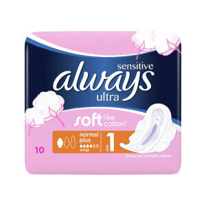 Always Vložky Ultra Sensitive Normal 10ks (20/krt)