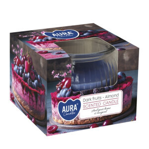 Bispol Svíčka ve skle SN69/80g dark fruits-almond(6/krt)