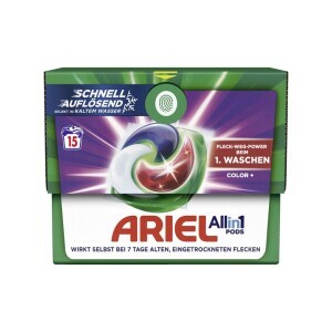Ariel Gelové kapsle 15ks Allin1 Color (4/krt)