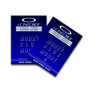 Concorde Uhlový papír  A4/25 Blue (60/krt)