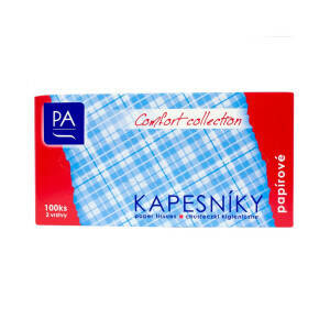 PA Box papír.kapesník 100ks 2-vrstvý (40/krt)
