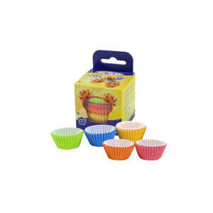 Cukrářské košíčky Color 3,5*2cm 100ks (20/krt)