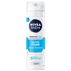 Nivea 200ml Pěna na holení Cooling Sensitive (24/krt)