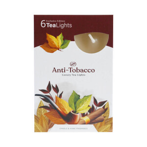 Santo Svíčka čajová 6ks Anti Tobacco (45/krt)