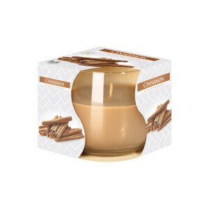Bispol Svíčka ve skle SN71/100g Cinnamon (6/krt)