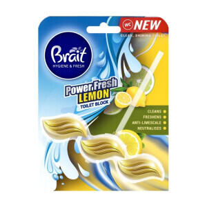 Brait 39g Kostka do WC Fresh Lemon (24/krt)