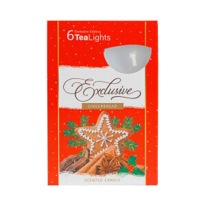 Santo Svíčka čajová 6ks Christmas Gingerbread (45/krt)