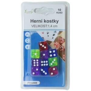 Kostka 1,4cm Color (24/bal 288/krt)