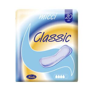 Micci vložky Classic 20ks 