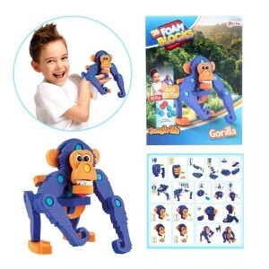 Toi-Toys 3D puzzle Opice(12ks/krt)